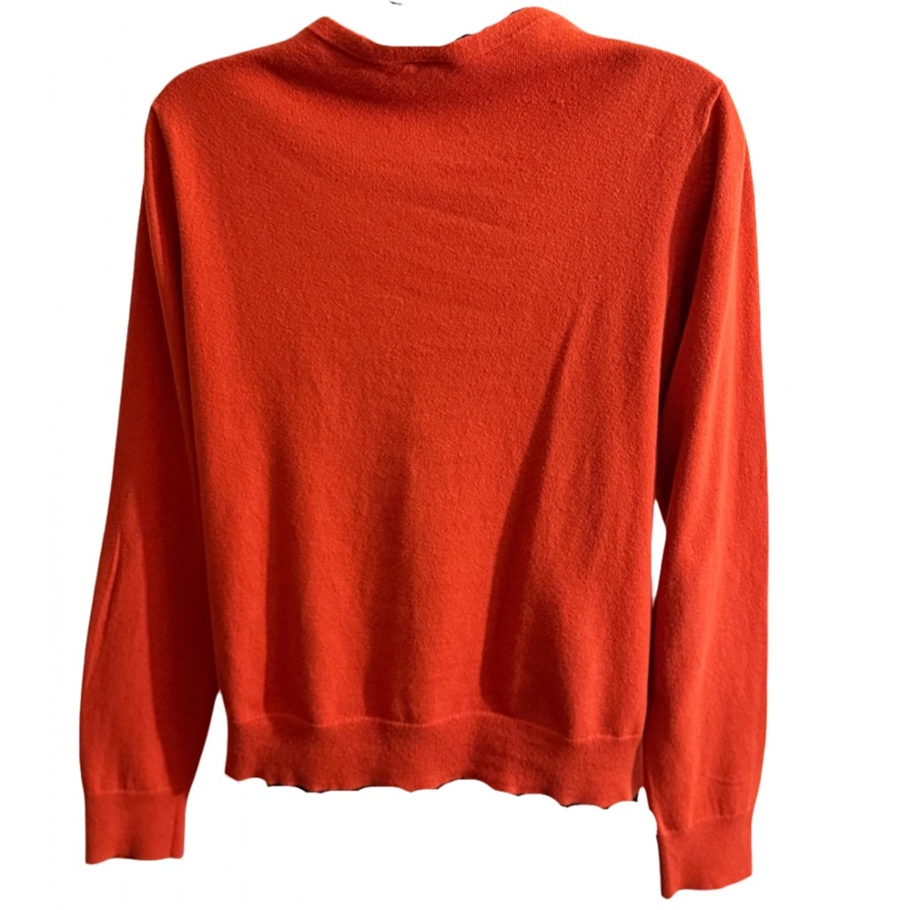 Ann Taylor Factory Burnt Orange Cardigan Sweater - Picture 6 of 8